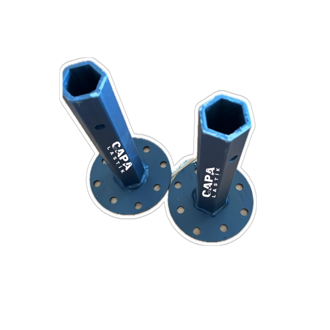 Çapa Makinesi Teker Sabit Akis Takımı 24 Mm